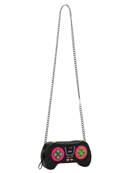 Betsey Johnson Handbags - Betsey Johnson Kitsch Level Up Crossbody Bag In Black